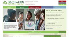 Desktop Screenshot of foundationbeyondbelief.org